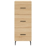 Credenza Rovere Sonoma 34,5x34x180 cm in Legno Multistrato