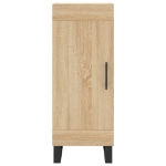 Credenza Rovere Sonoma 34,5x34x180 cm in Legno Multistrato