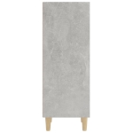 Credenza Grigio Cemento 34,5x32,5x90 cm in Legno Multistrato