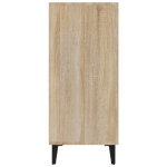 Credenza Rovere Sonoma 90x34x80 cm in Legno Multistrato