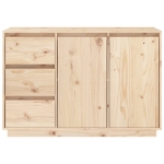 Credenza 111x34x75 cm in Legno Massello di Pino