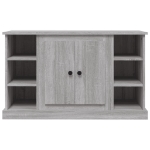 Credenza Grigio Sonoma 100x35,5x60 cm in Legno Multistrato