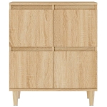 Credenza Rovere Sonoma 60x35x70 cm in Legno Multistrato