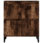 Credenza Rovere Fumo 60x35x70 cm in Legno Multistrato