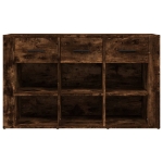 Credenza Rovere Fumo 100x30x59,5 cm in Legno Multistrato