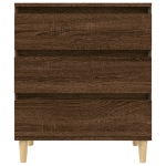 Credenza Rovere Marrone 60x35x70 cm in Legno Multistrato