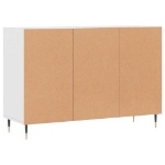 Credenza Bianca 103,5x35x70 cm in Legno Multistrato