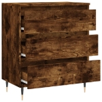 Credenza Rovere Fumo 60x35x70 cm in Legno Multistrato