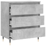 Credenza Grigio Cemento 60x35x70 cm in Legno Multistrato