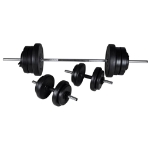 Set Bilanciere e 2 Manubri 60,5 kg