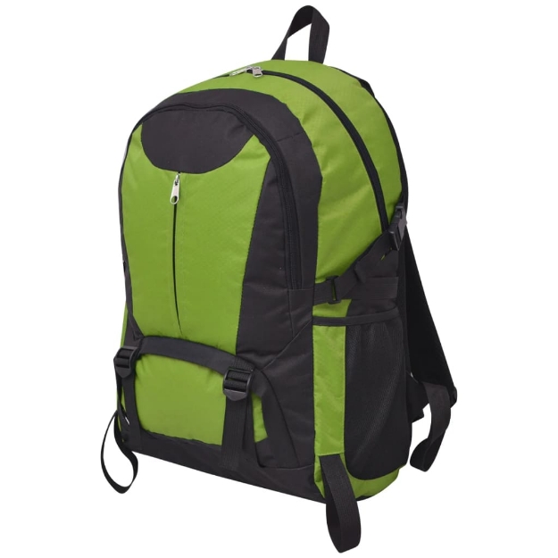 Zaino da Trekking 40L Nero e Verde