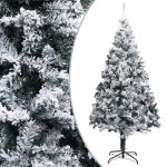 Albero di Natale Artificiale con Neve Fioccata Verde 400 cm PVC