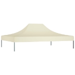 Tetto per Tendone per Feste 4x3 m Crema 270 g/m²