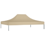 Tetto per Tendone per Feste 4x3 m Beige 270 g/m²