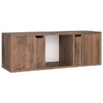 Mobile TV Rovere Fumo 88,5x27,5x30,5 cm in Legno Multistrato