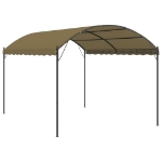 Gazebo 4x3x2,6 m Grigio Talpa 180 g/m²