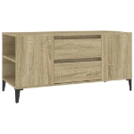 Mobile Porta TV Rovere Sonoma 102x44,5x50 cm Legno Multistrato