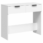 Tavolino da Salotto Bianco 90x36x75 cm in Legno Multistrato