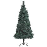 Albero di Natale Artificiale con Supporto Verde 180 cm PET