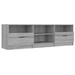 Mobile TV Grigio Sonoma 150x33,5x45 cm in Legno Ingegnerizzato