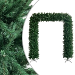 Arco per Albero di Natale con LED e Palline Verde 240 cm