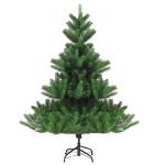 Albero Natale Artificiale Nordmann LED Palline Verde 180 cm