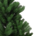 Albero Natale Artificiale Nordmann LED Palline Verde 240cm