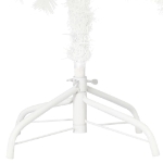 Set Albero Natale Artificiale con LED e Palline Bianco 120 cm