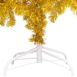 Set Albero Natale Artificiale con LED e Palline Oro 180 cm PET