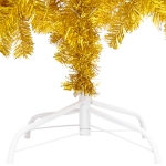 Set Albero Natale Artificiale con LED e Palline Oro 180 cm PET