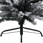 Set Albero Natale Artificiale Sottile LED e Palline Verde 180cm