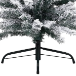 Set Albero Natale Artificiale Sottile LED e Palline Verde 240cm