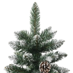 Albero di Natale Artificiale con Base Verde 150 cm PVC