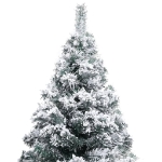 Set Albero Natale Artificiale con LED e Palline Verde 180cm PVC