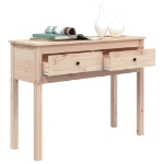 Tavolo Consolle 100x35x75 cm in Legno Massello di Pino