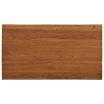 Tavolino da Salotto 90x50x35 cm in Legno Massello di Teak