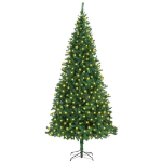 Albero di Natale Preiluminato Artificiale 300 cm Verde