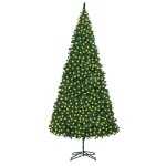 Albero di Natale Preiluminato Artificiale 500 cm Verde