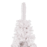 Albero di Natale Sottile Bianco 180 cm