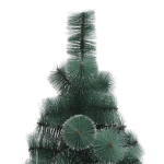 Albero di Natale Preilluminato con Supporto Verde 240 cm in PET