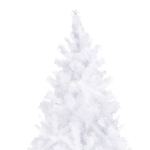 Albero di Natale Preilluminato con Palline Bianco 500 cm