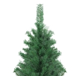 Albero di Natale Preilluminato con Palline e LED Verde 400 cm