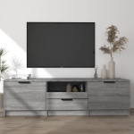 Mobile TV Grigio Sonoma 140x35x40 cm in Legno Ingegnerizzato