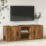 Mobile TV Rovere Fumo 100x31,5x35 cm in Legno Multistrato