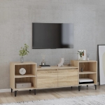 Mobile Porta TV Rovere Sonoma 160x35x55 cm Legno Multistrato