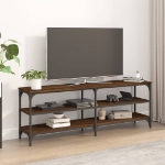 Mobile Porta TV Rovere Marrone 140x30x50 cm Legno Multistrato