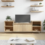 Mobile Porta TV Rovere Sonoma 160x35x55 cm Legno Multistrato