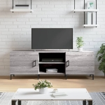 Mobile Porta TV Grigio Sonoma 150x30x50 cm in Legno Multistrato