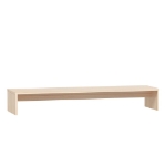 Supporto per Monitor 100x27x15 cm in Legno Massello di Pino