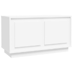 Mobile Porta TV Bianco 80x35x45 cm in Legno Multistrato